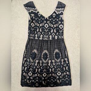 Madison Leigh Black Lace Dress